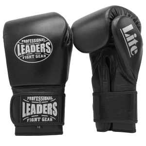 Leaders Lite Series Boxing Gloves - Black