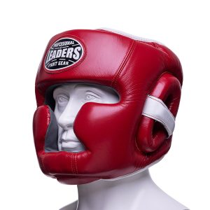 Leaders Full Face Headgear - Red